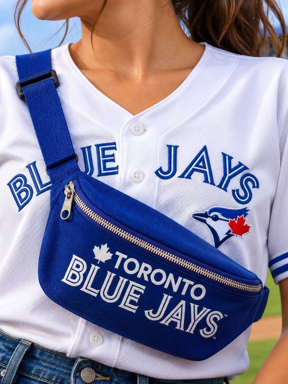 Victoria Secret Pink Toronto Blue Jays  Colla. Fanny Pack